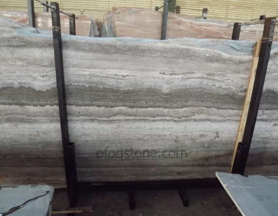 silver light travertine
